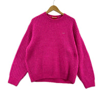 ニット Supreme 25AW Small Box Waffle Sweater M ピンク