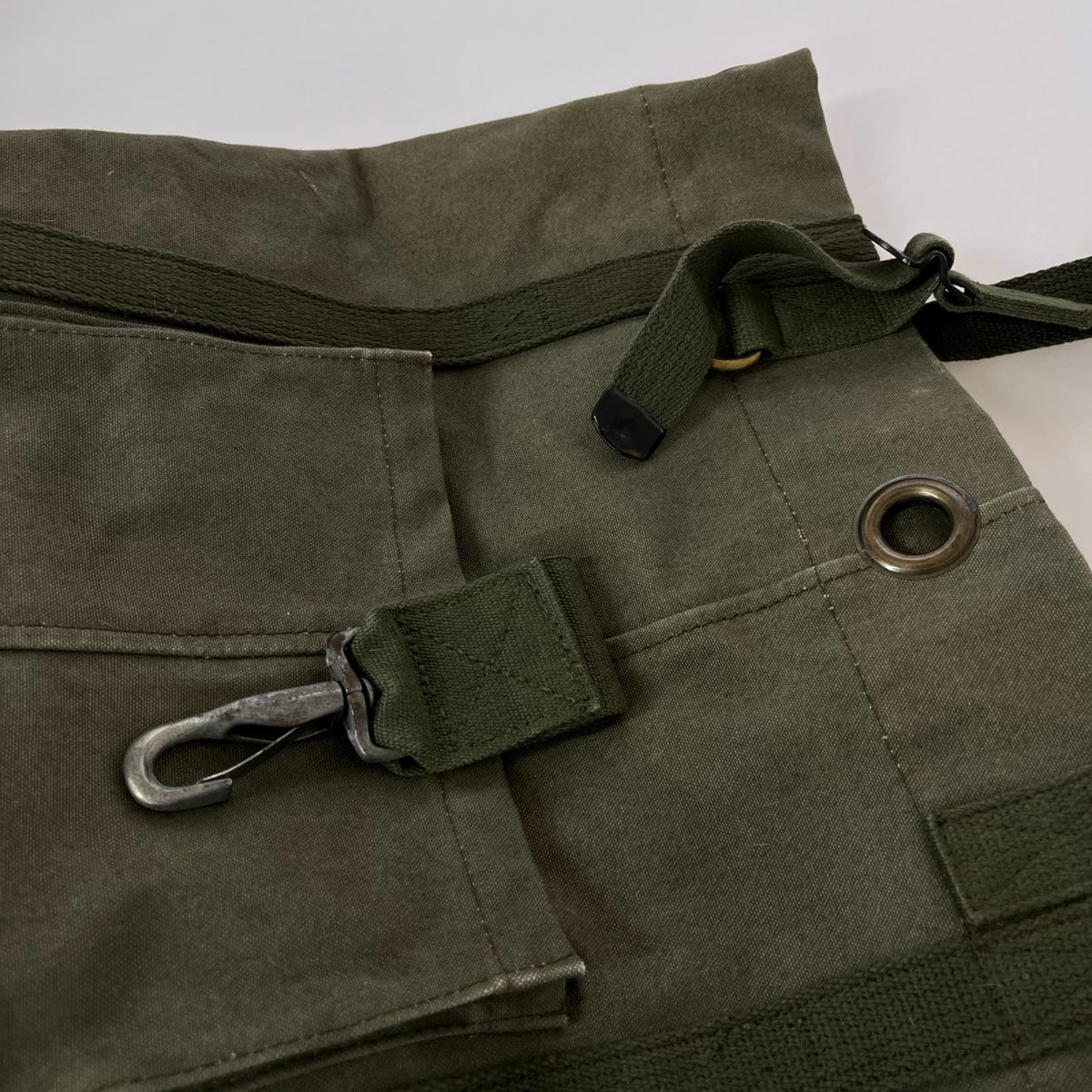 その他バッグ Military Cotton Tote KHK カーキ