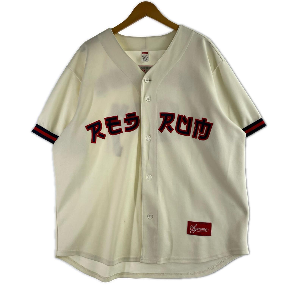 半袖シャツ 19SS Red Rum Baseball Jersey (L) L ホワイト