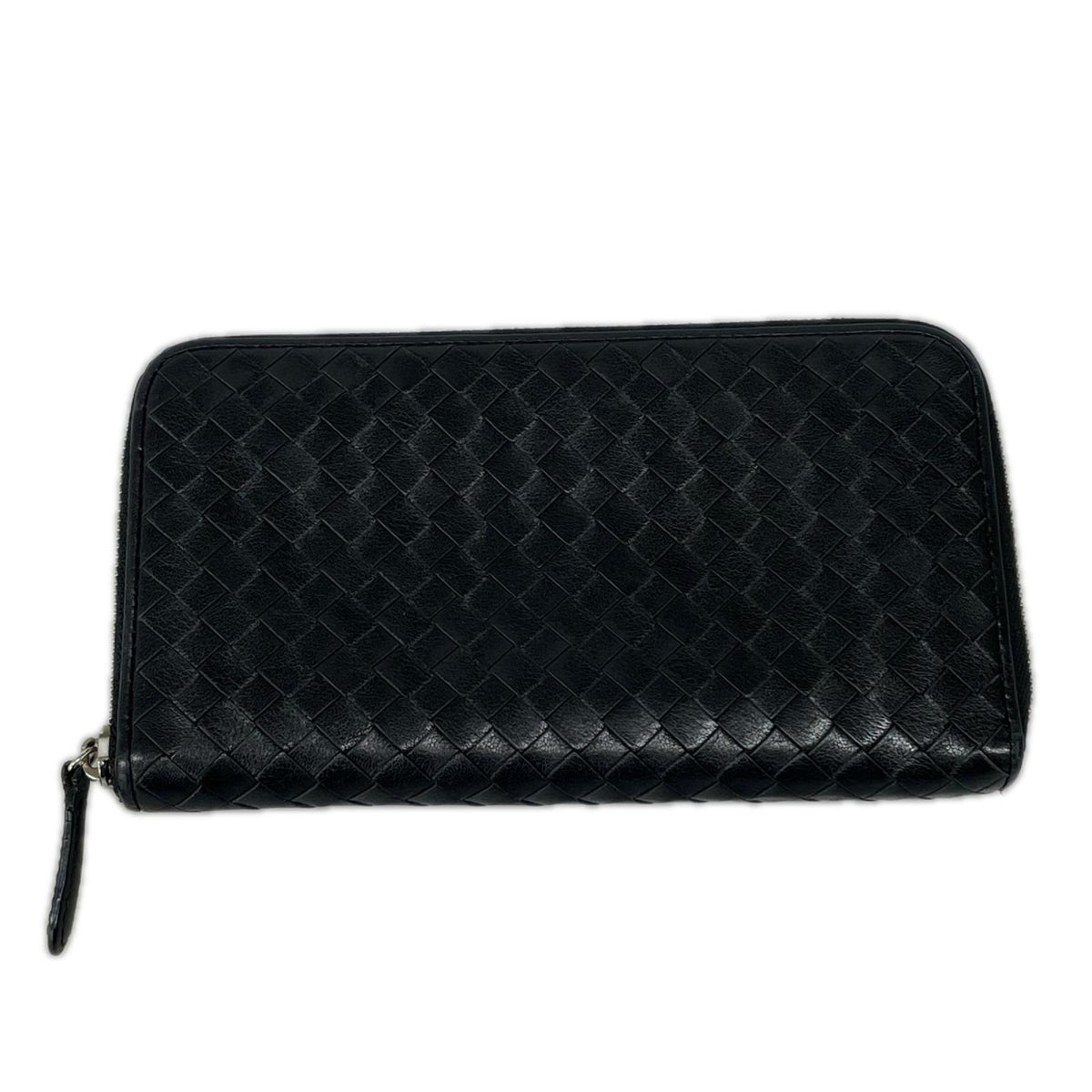 長財布 ニッティングメッシュジップウォレット BLK ブラック