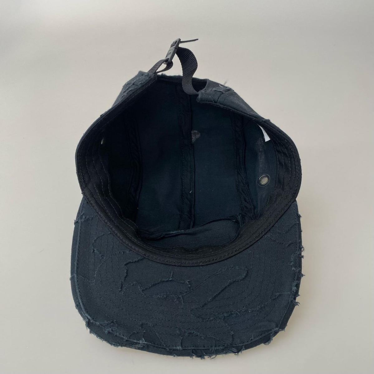 キャップ Layered camo camp cap ブラック