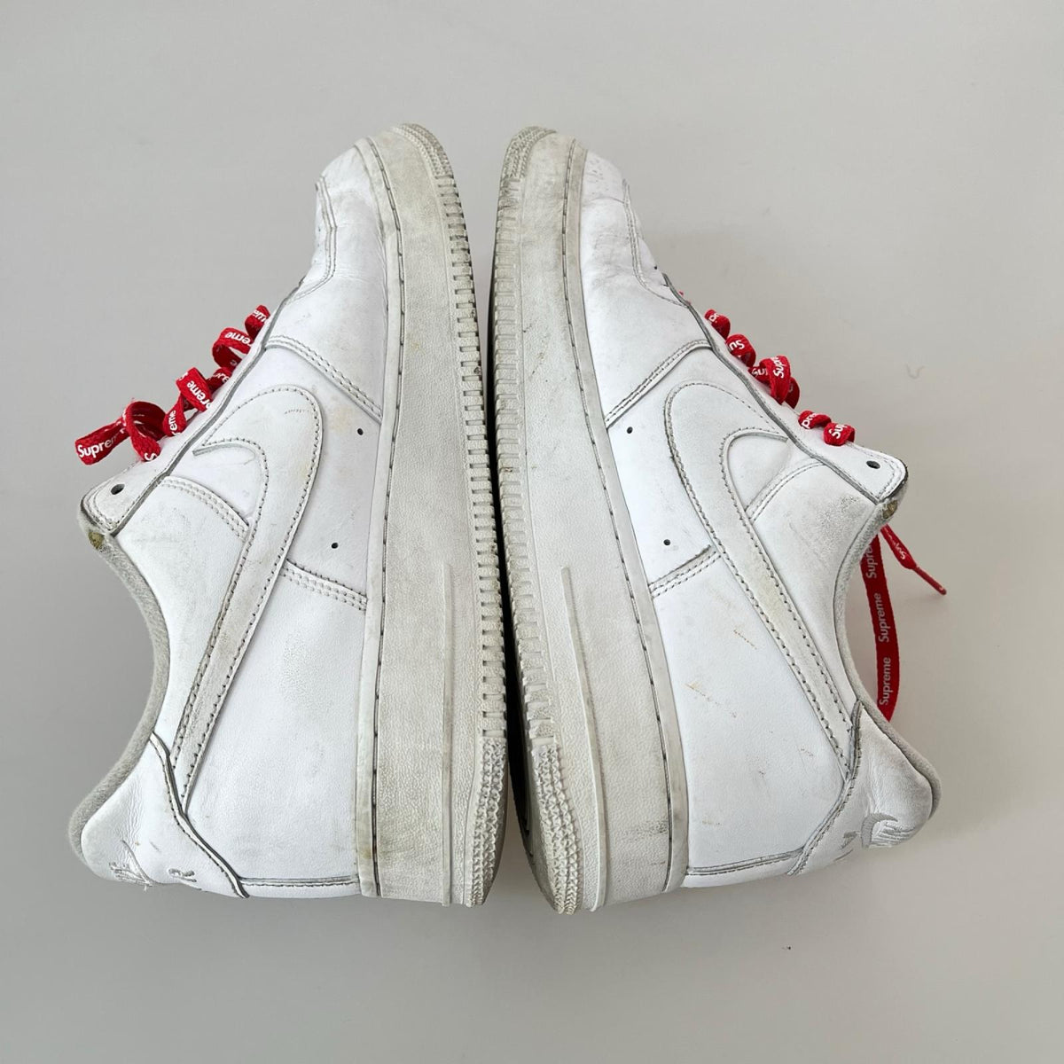 スニーカー × SUPREME AIR FORCE 1 LOW 白 (27.0) 27cm (US9 UK8 1/2 EU44) ホワイト