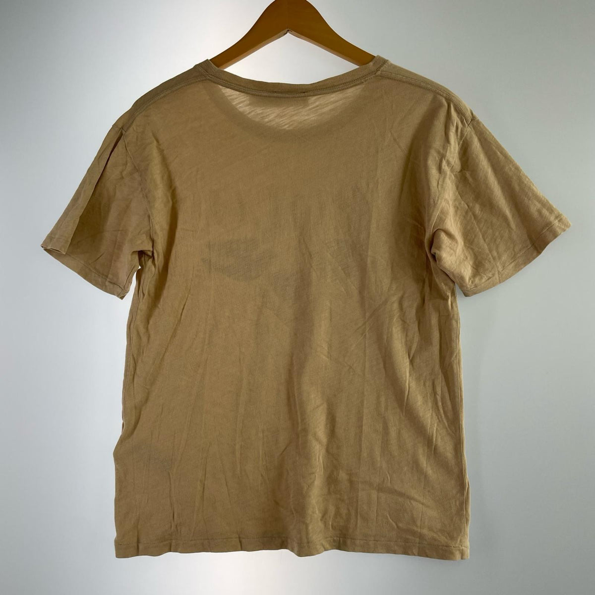半袖Ｔシャツ QRﾀｸﾞ ﾌﾟﾘﾝﾄT ﾍﾞｰｼﾞｭ (S) S ベージュ