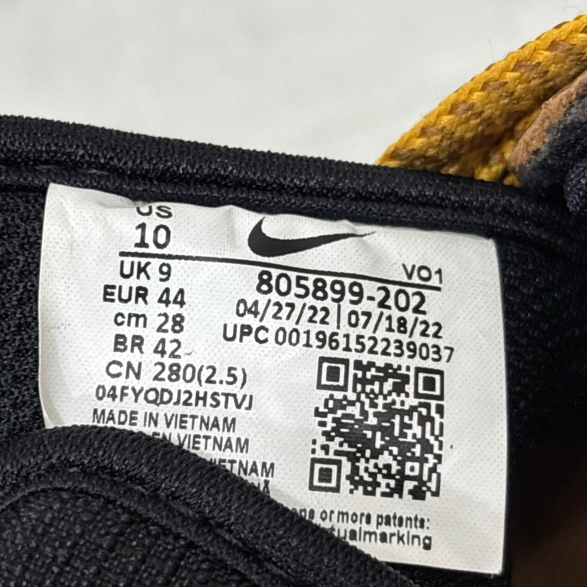 スニーカー Lunar Force 1 High Duckboot 28cm (US10 UK9 1/2 EU46) ブラウン