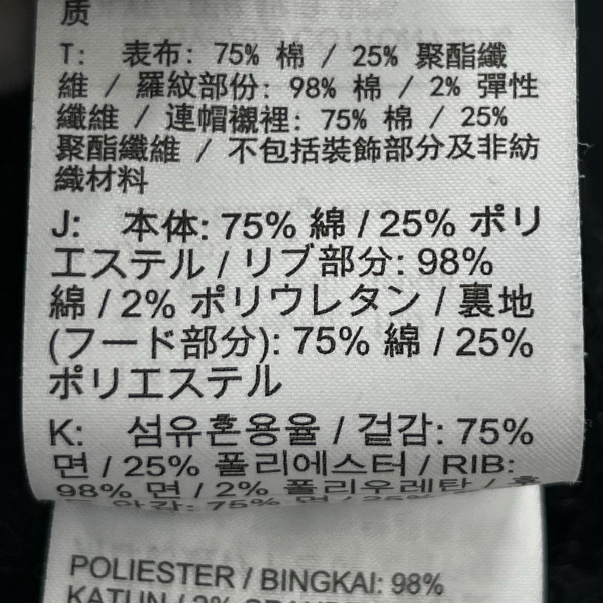 パーカー ACG 黒 DQ5808-010 ブラック