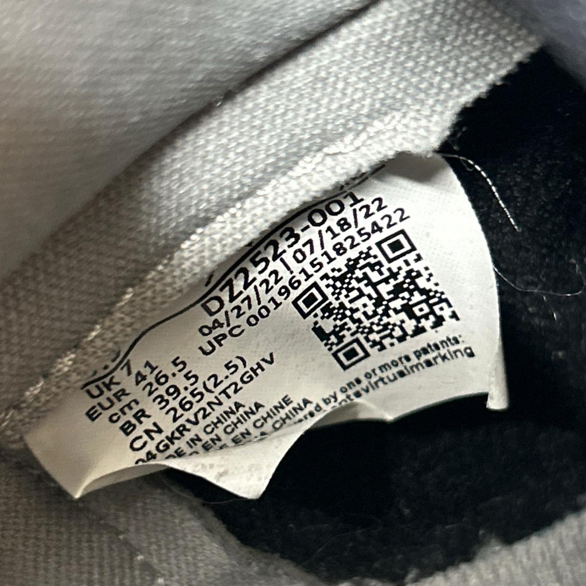 スニーカー WMNS AIR JORDAN 1 RETRO HIGH OG 26.5cm (US8 1/2 UK8 EU43)