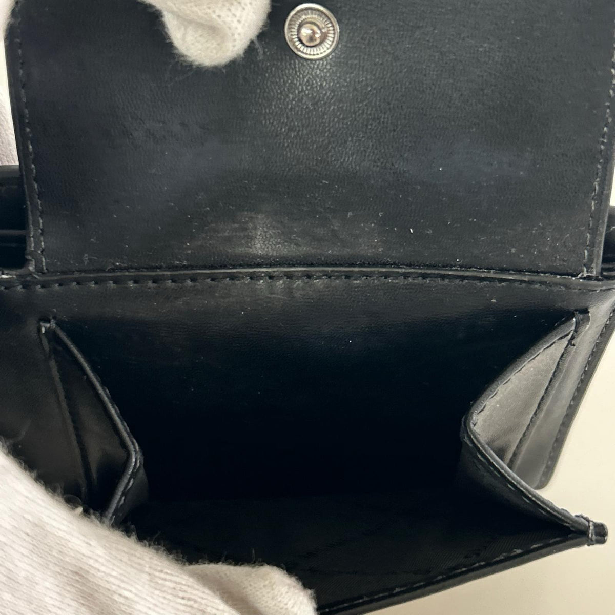 コンパクトウォレット MICHAEL KORS ﾋﾞﾙﾌｫｰﾄﾞ ｳｫﾚｯﾄ ｳｨｽﾞ ｺｲﾝ ﾎﾟｹｯﾄ ﾌﾞﾗｯｸ ブラック