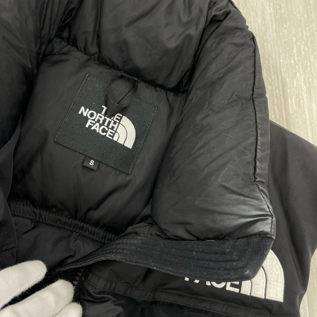 ダウンベスト RETRO NUPTSE VEST 黒 S ブラック
