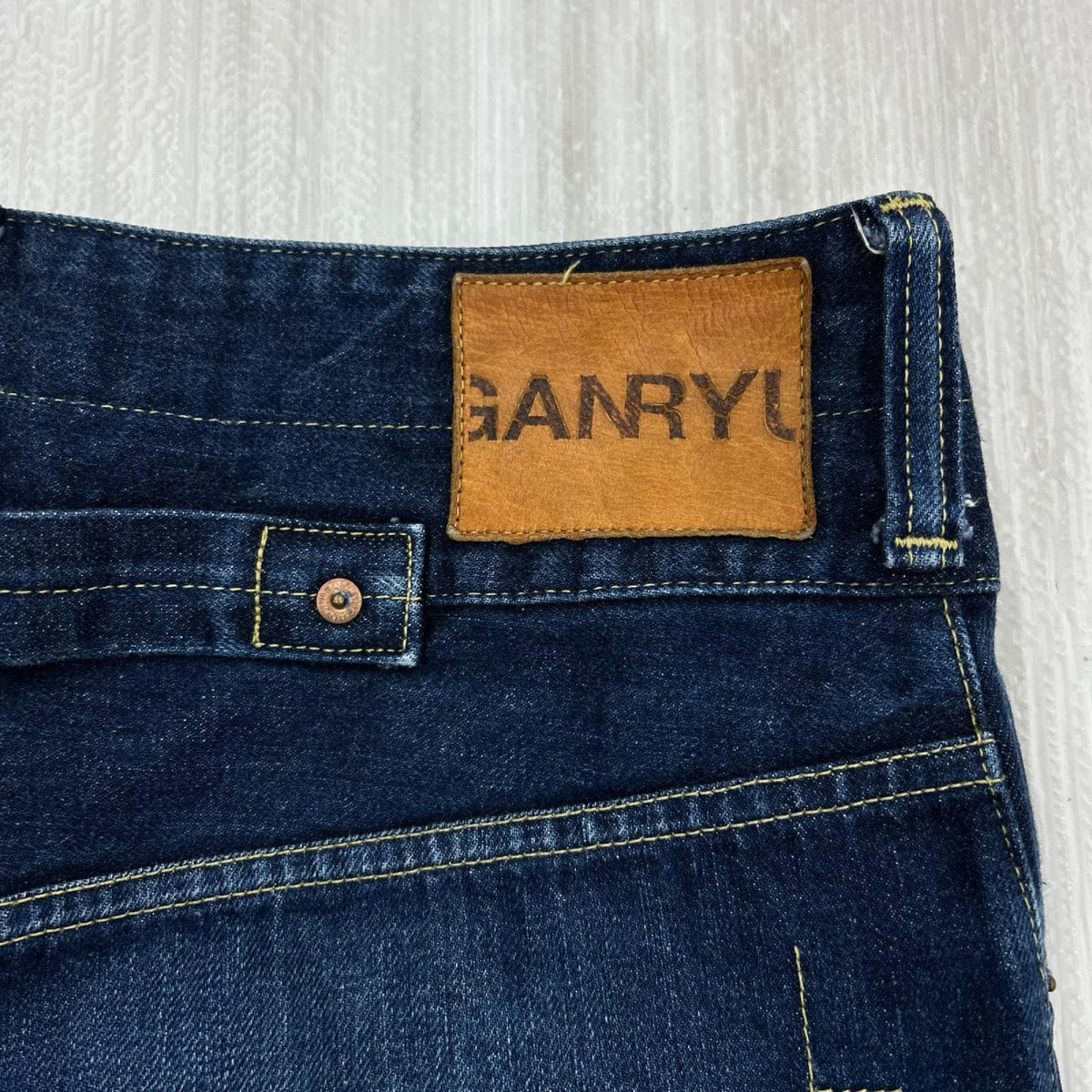 デニムパンツ GANRYU ｻﾙｴﾙ ﾃﾞﾆﾑ SIZE S S