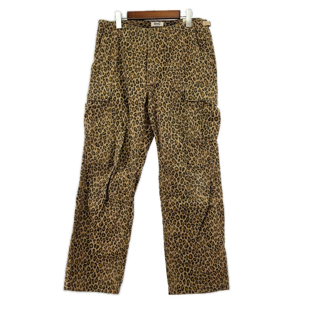 パンツ ﾚｵﾊﾟｰﾄﾞ ｶｰｺﾞ ﾊﾟﾝﾂ 茶 M M ブラウン