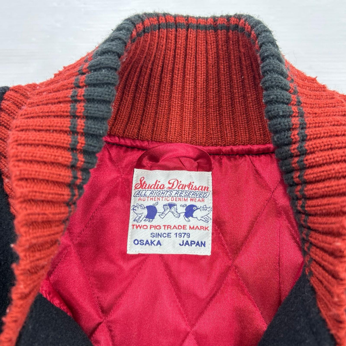 ジャケット PIG FORCE スタジャン BLK L ブラック