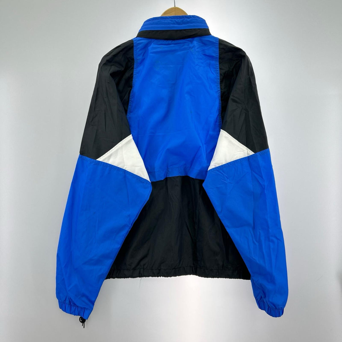 ジャケット 90S 銀ﾀｸﾞ ﾅｲﾛﾝ 青黒 (M) M