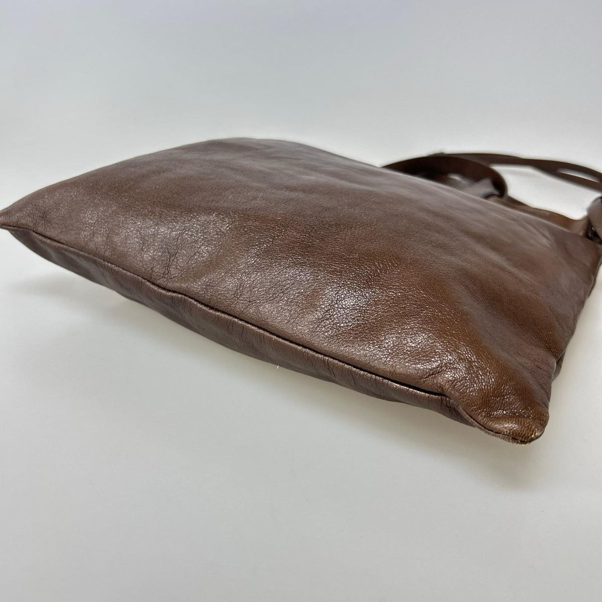 ハンドバッグ ２WAY BAG ﾚｻﾞｰ ﾌﾞﾗｳﾝ ブラウン