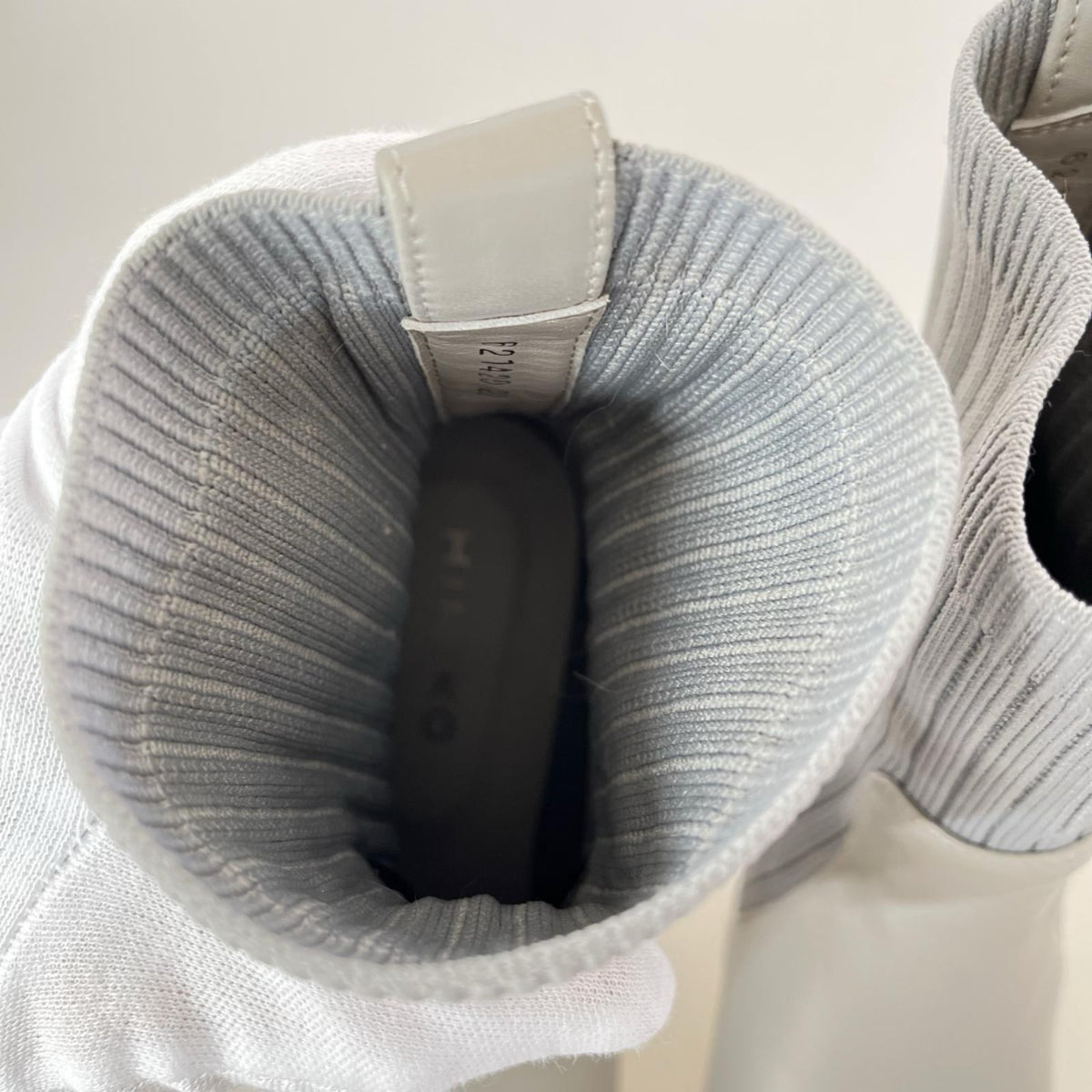 ブーツ ｿｯｸｽﾌﾞｰﾂ ｸﾞﾚｰ (22.0cm) グレー