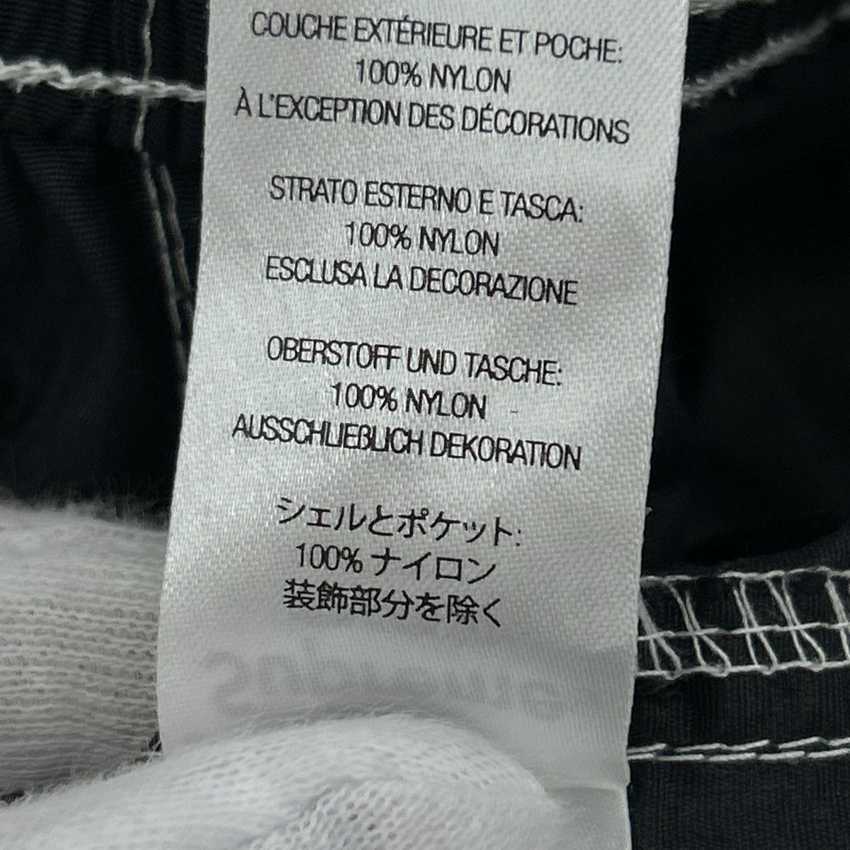 ショートパンツ 22SS Nylon Painter Short  (M) M ブラック