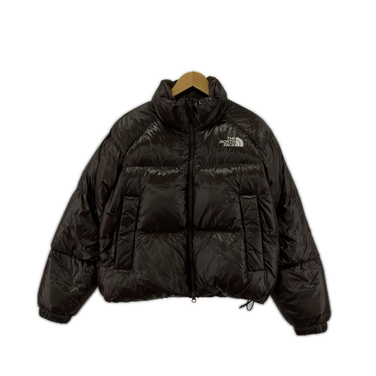 ダウンジャケット W'S NEO PUFFY DOWN JACKET 茶 S S ブラウン