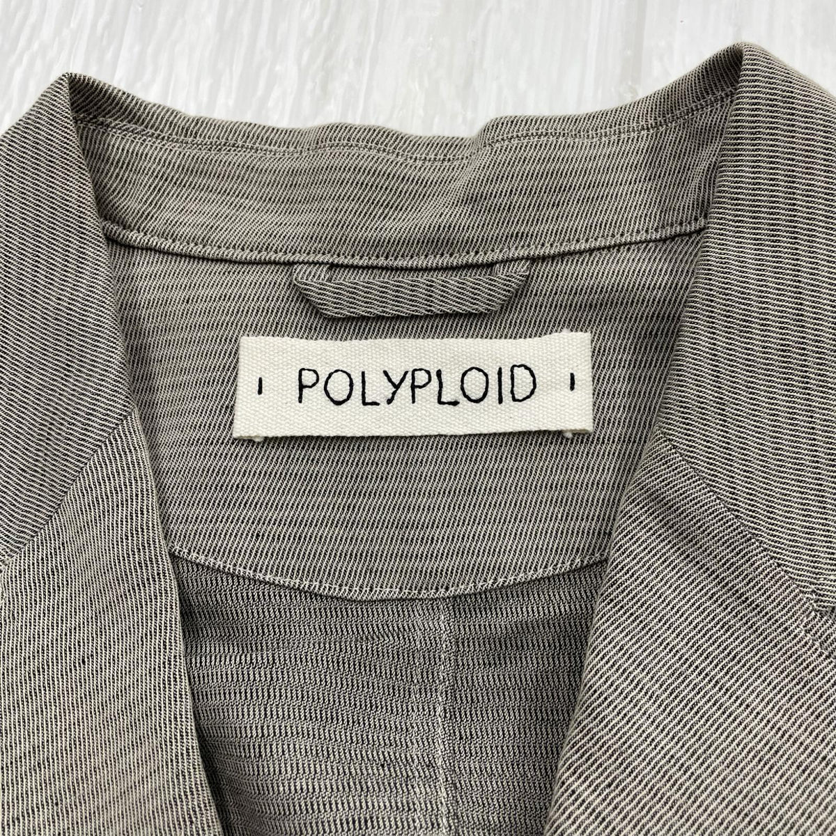 ジャケット LABORATORY COAT ｺｯﾄﾝﾘﾈﾝ ｸﾞﾚｰ (2) 2 グレー