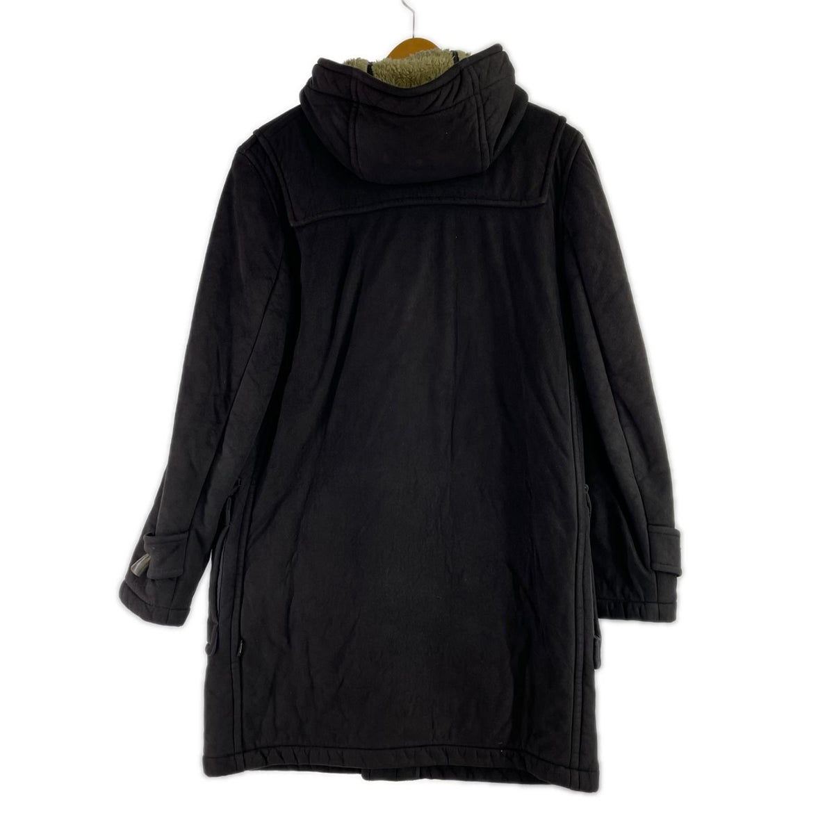 ジャケット ×Gloverall ｲﾝｸﾞﾗﾝﾄﾞ製 ﾀﾞｯﾌﾙｺｰﾄ 裏ﾎﾞｱ 黒 (-) ブラック
