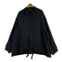 ジャケット ｺｰﾁｼﾞｬｹｯﾄ ﾘﾈﾝ 黒 (M) M ブラック