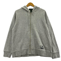 パーカー POLO RALPH LAUREN LRL 霜降りｼﾞｯﾌﾟﾊﾟｰｶｰ/S S グレー