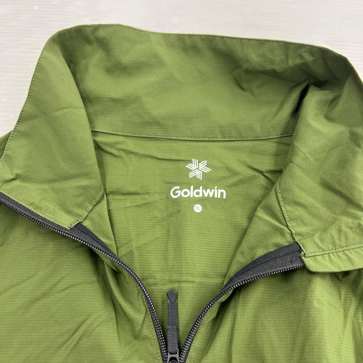ジャケット GOLDWIN×ｽﾀｲﾘｽﾄ私物 Packable Wind Breaker ﾊﾟｯｶﾌﾞﾙｼﾞｬｹｯﾄ XL ｸﾞﾘｰﾝ