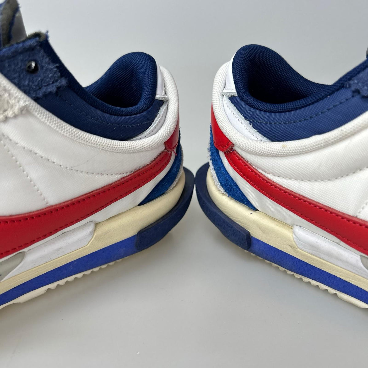 スニーカー ×sacai Zoom Cortez 27cm (US9 UK8 1/2 EU44) ホワイト