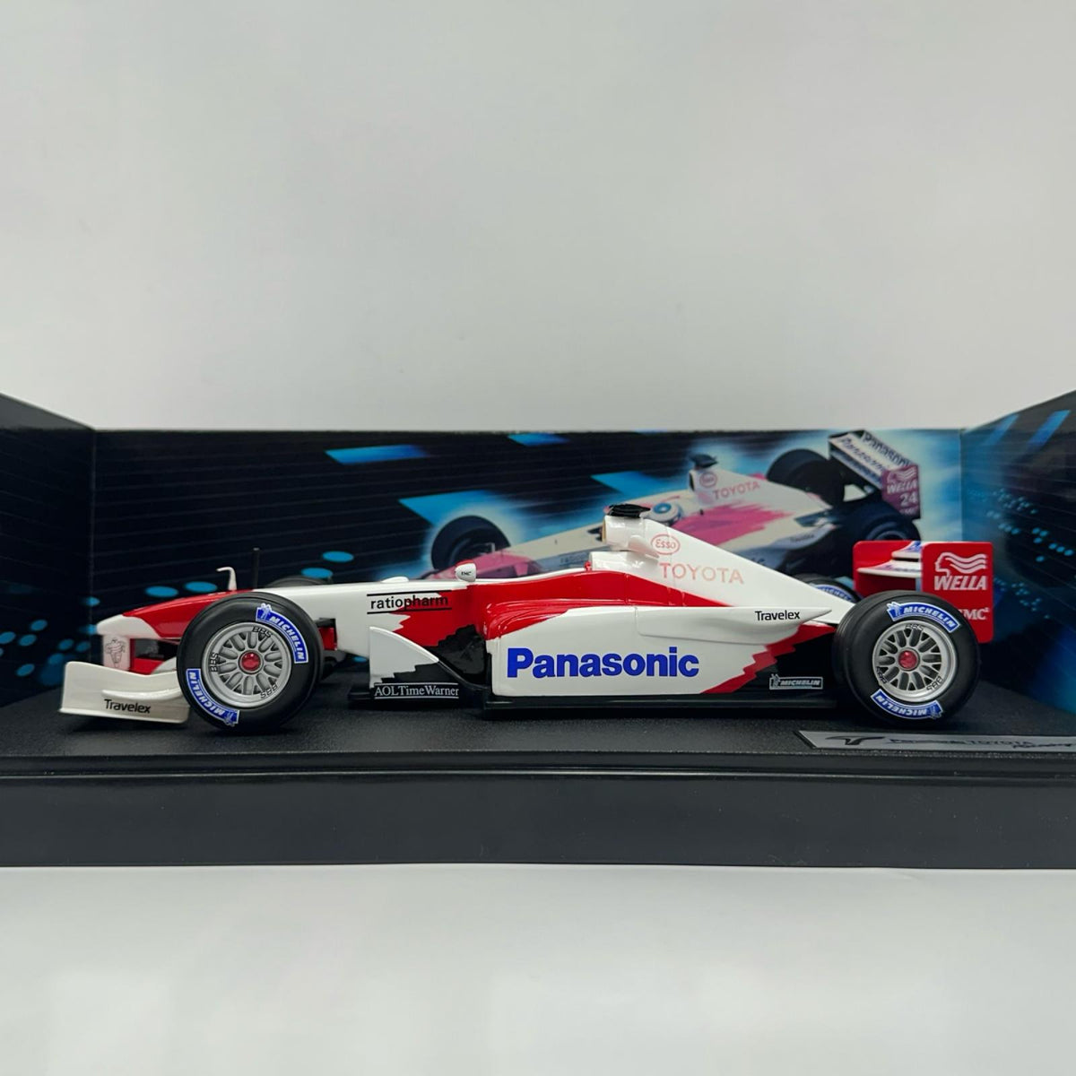 パナソニック　トヨタレーシング　F1参戦記念　1/18 松下電器産業株式会社 スケールカー