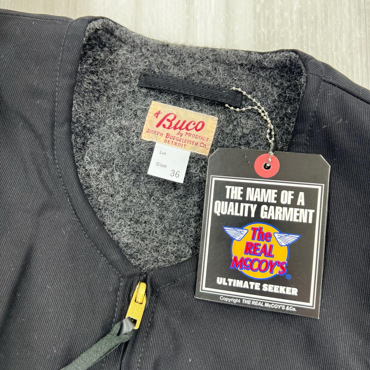 その他アウター BUCO'S RACING VEST (36) 36 ブラック