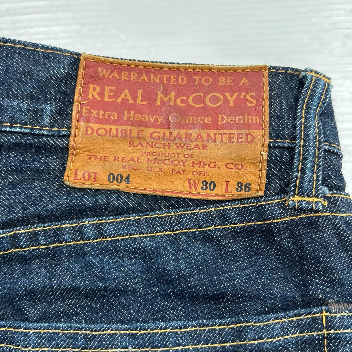 デニムパンツ LOT004 ｲﾝﾃﾞｨｺﾞﾃﾞﾆﾑ