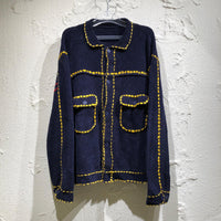 カーディガン 23AW PG1 KNIT NAVY