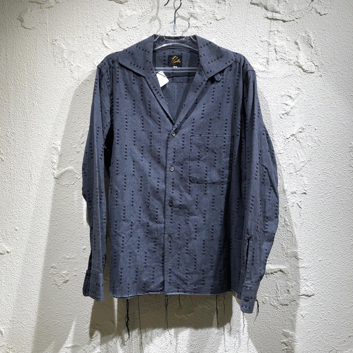 長袖シャツ 21SS C.O.B. ITALIAN COLLAR SHIRT M グレー