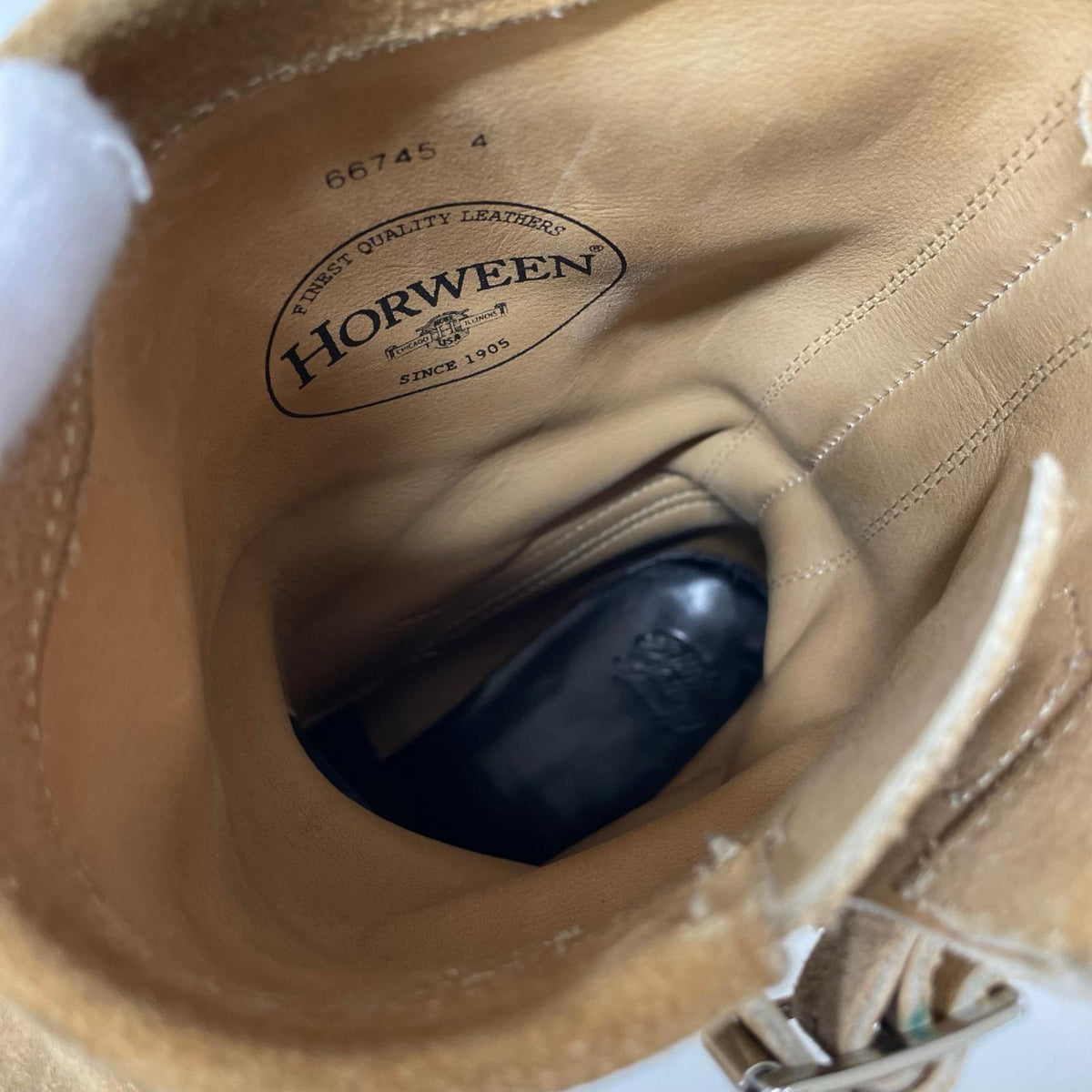 ブーツ HORWEEN ｽｳｪｰﾄﾞ 4 ブラウン