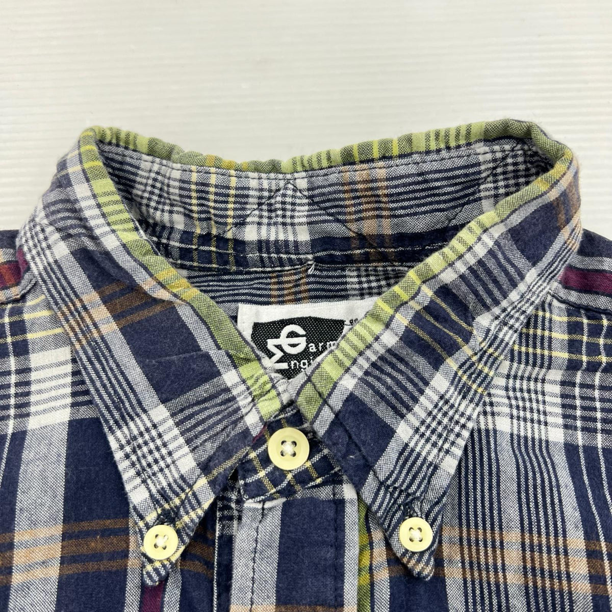 半袖シャツ S/S PULLOVER SHIRT CHECK S S