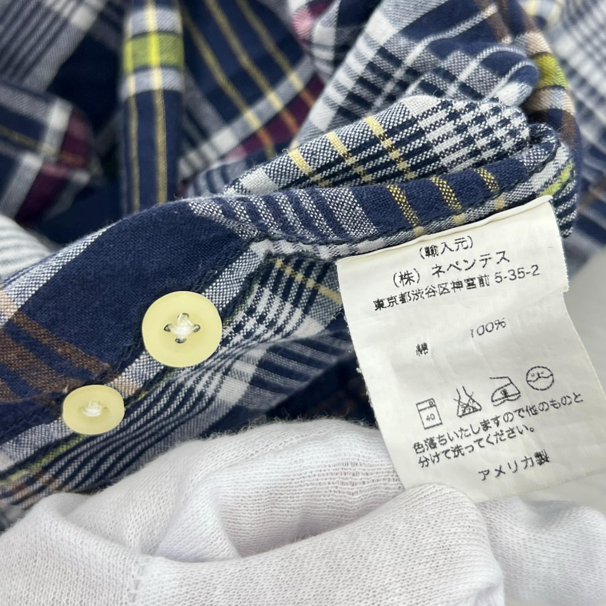 半袖シャツ S/S PULLOVER SHIRT CHECK S S