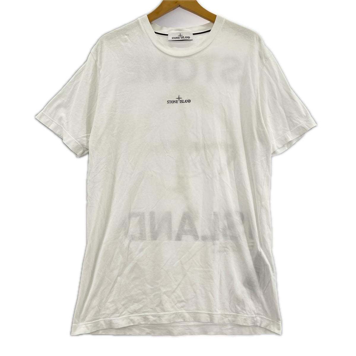 半袖Ｔシャツ MARBLE THREE　白 L ホワイト