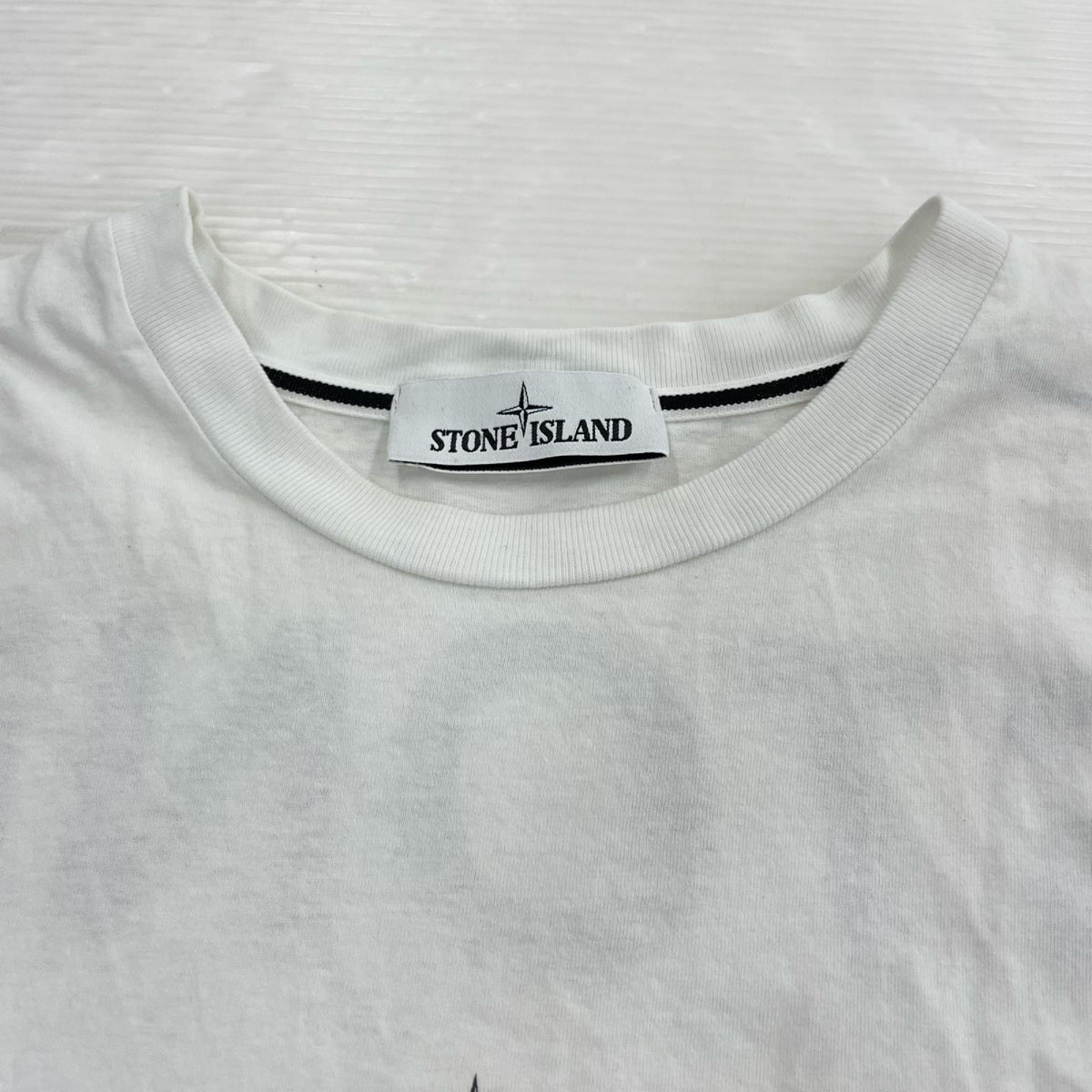 半袖Ｔシャツ MARBLE THREE　白 L ホワイト