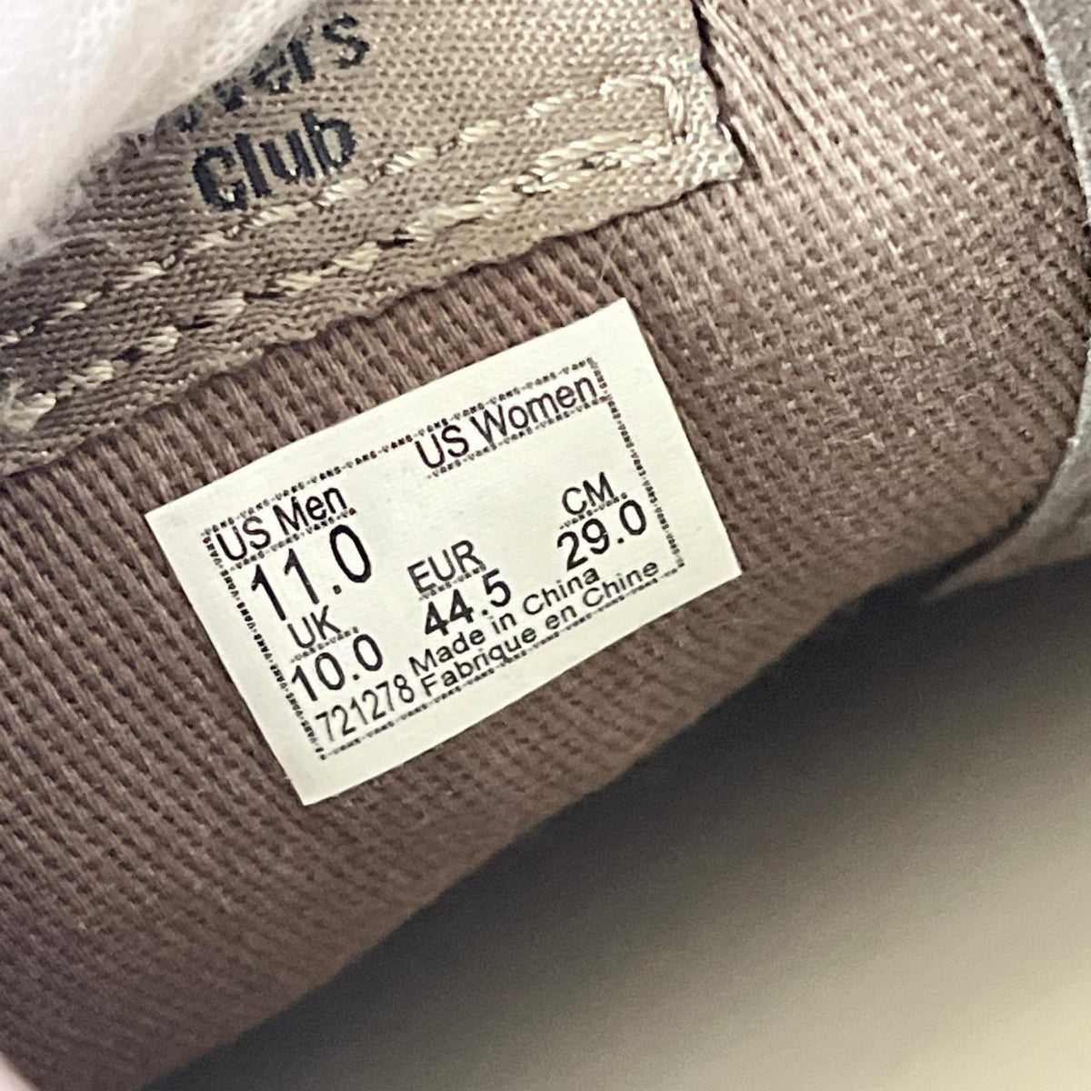 スニーカー ×VANS Bones OG Authentic LX OLV 29.0cm 29cm (US11 UK10 1/2 EU48) ベージュ