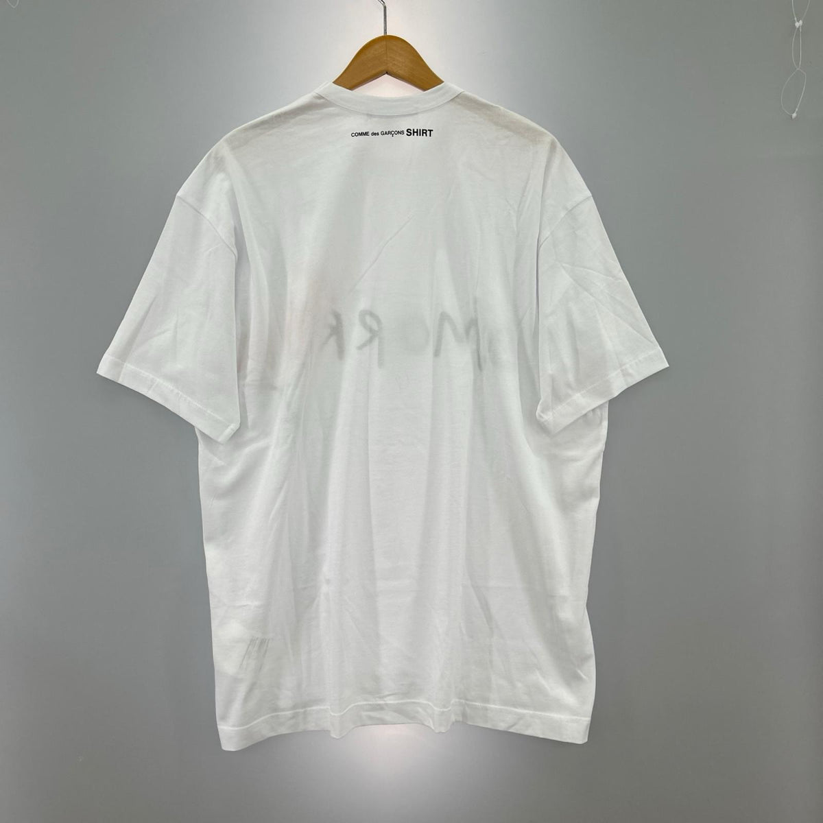 半袖Ｔシャツ SHIRT ﾌﾟﾘﾝﾄｵｰﾊﾞｰｻｲｽﾞT WHT (M) M ホワイト