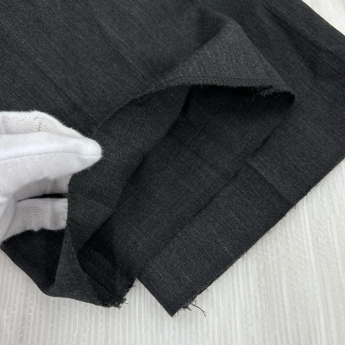 パンツ 10AW ｳｰﾙｷﾞｬﾊﾞｼﾞﾝﾄﾗｳｻﾞｰ GRY XL グレー