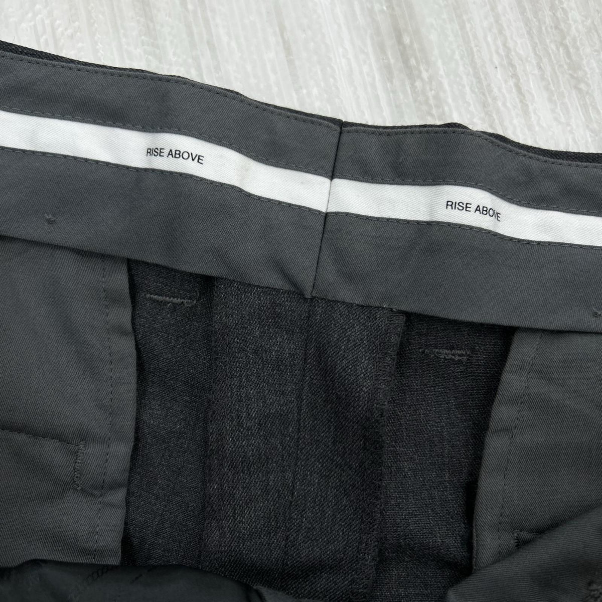 パンツ 10AW ｳｰﾙｷﾞｬﾊﾞｼﾞﾝﾄﾗｳｻﾞｰ GRY XL グレー