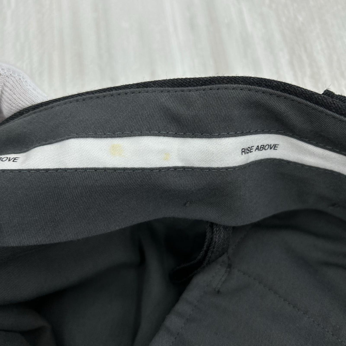 パンツ 10AW ｳｰﾙｷﾞｬﾊﾞｼﾞﾝﾄﾗｳｻﾞｰ GRY XL グレー