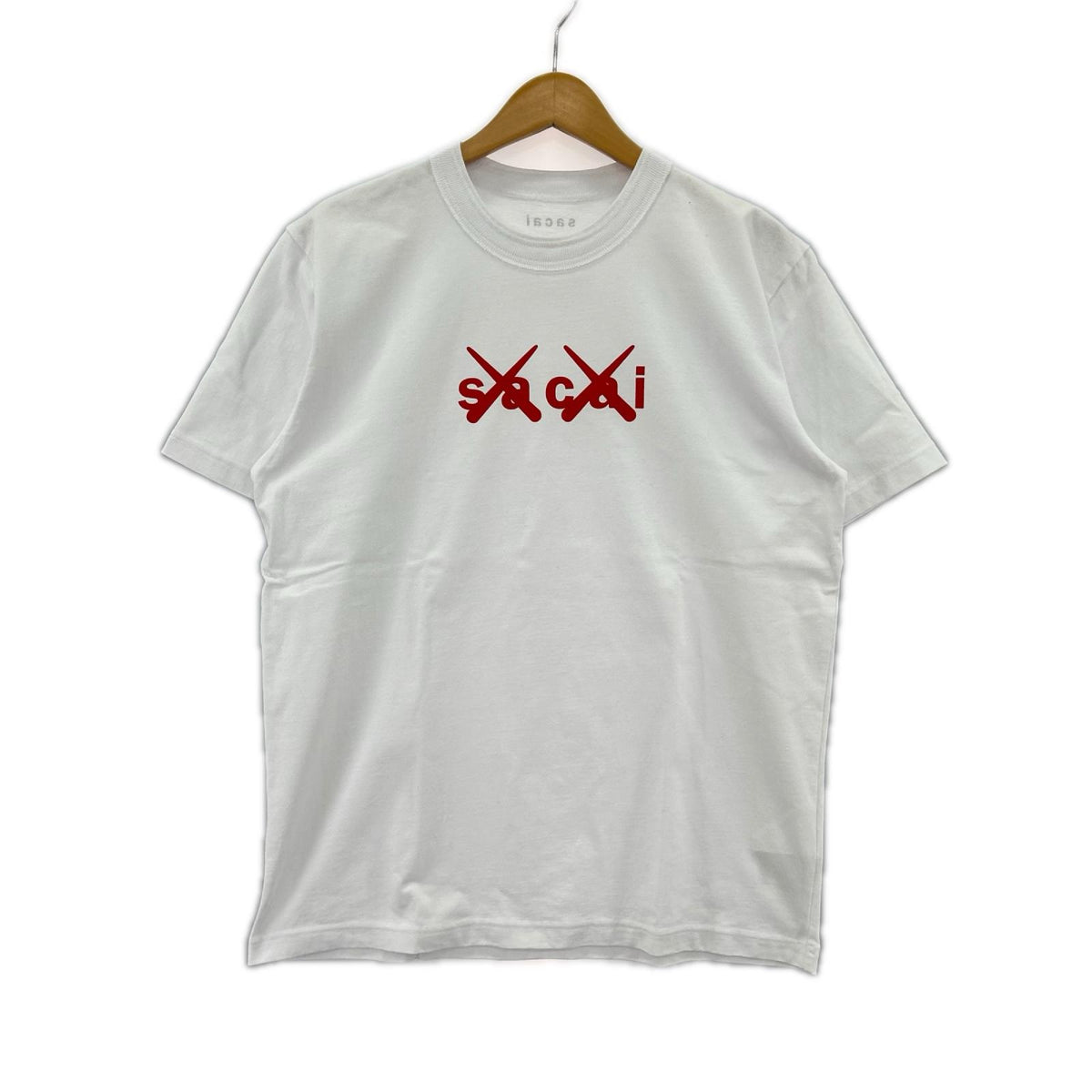 半袖Ｔシャツ ×KAWS 21SS Flock Print T-Shirt WHT (2) 2 ホワイト