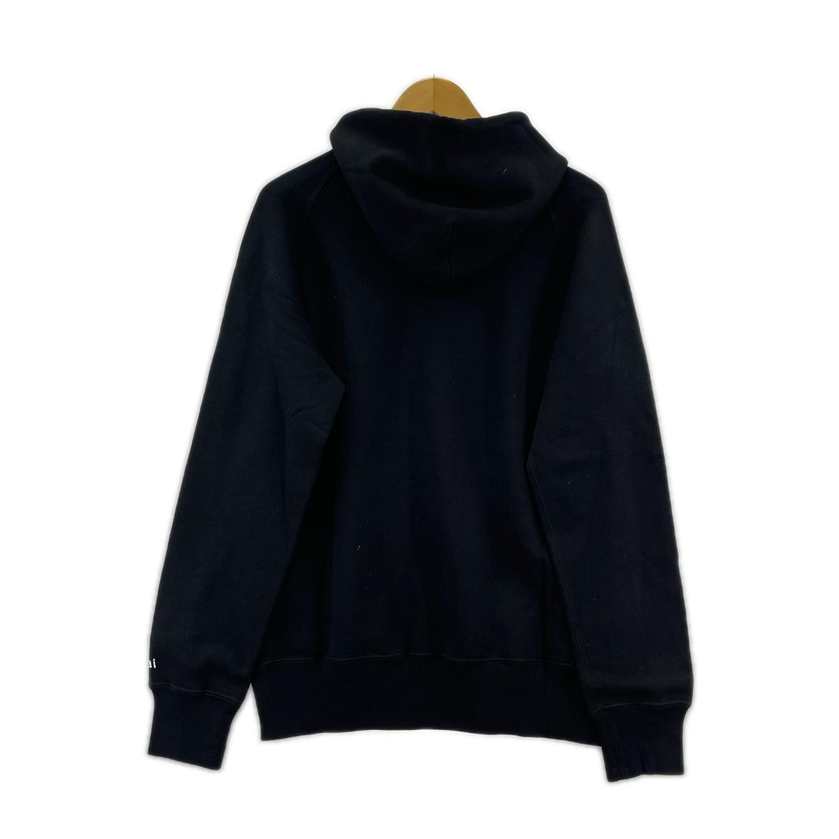 パーカー ×KAWS 21AW Flock Print Hoodie BLK (1) 1 ブラック