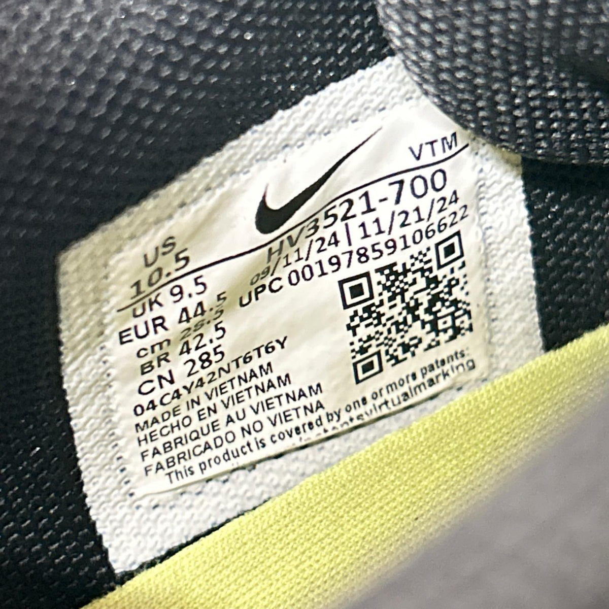 スニーカー AIR MAX DN Light Lemon Twist 28.5cm 28.5cm (US10 1/2 UK10 EU47)