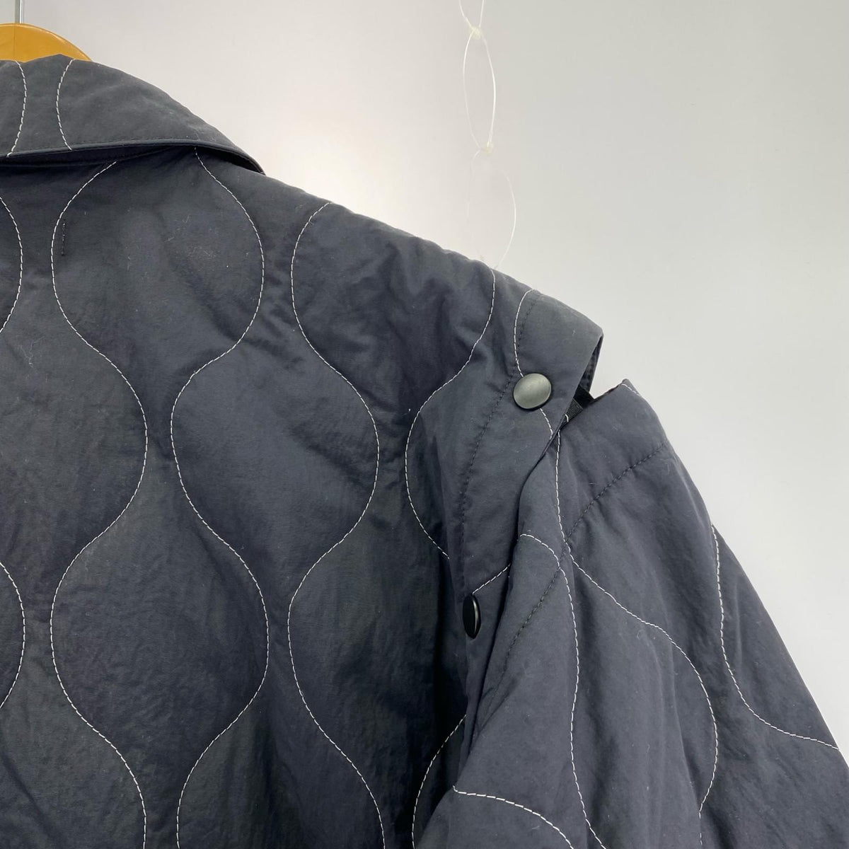 ブルゾン 22aw 2way quilting jacket 1 ブラック