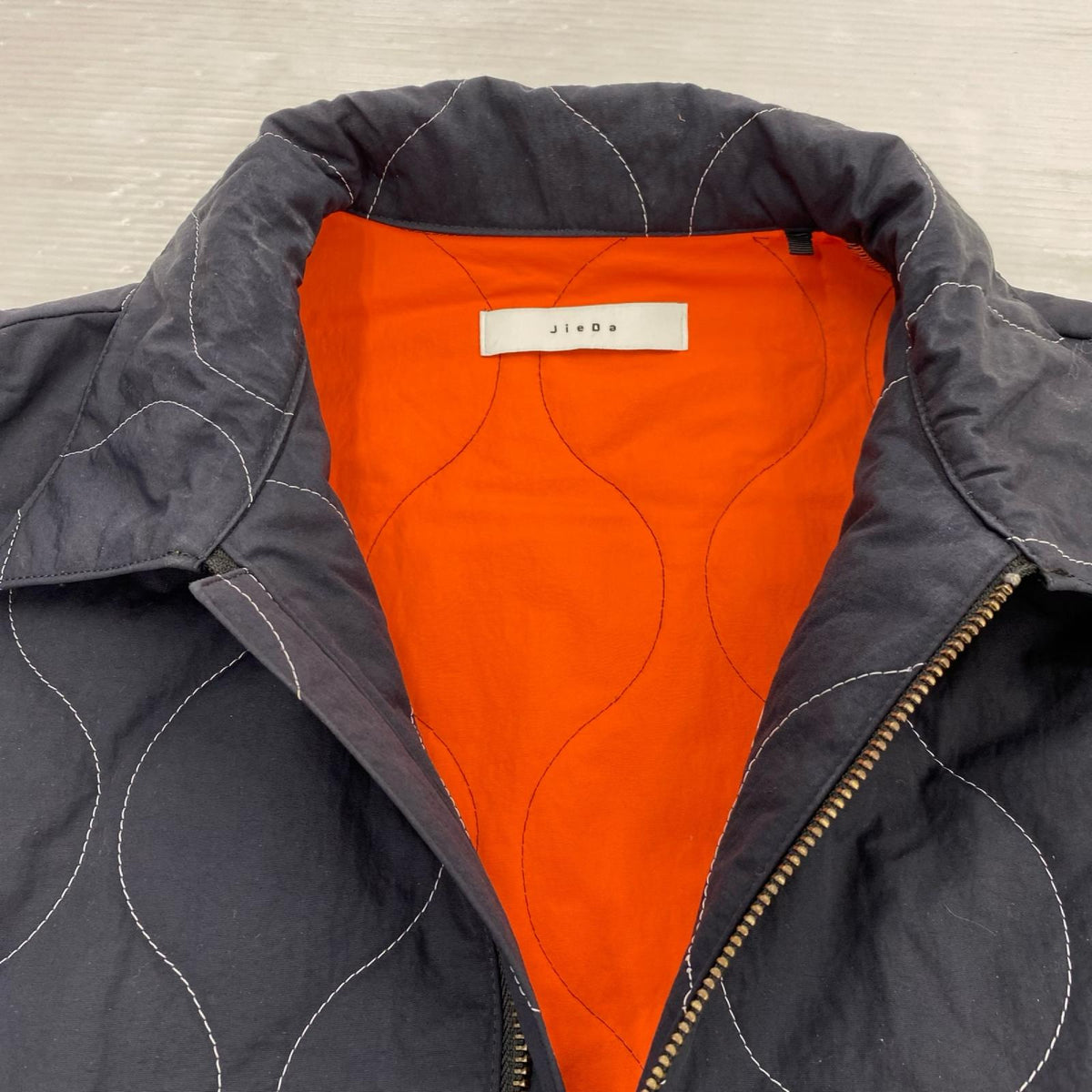 ブルゾン 22aw 2way quilting jacket 1 ブラック