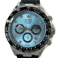 腕時計 OLEVS 2875G ブルー