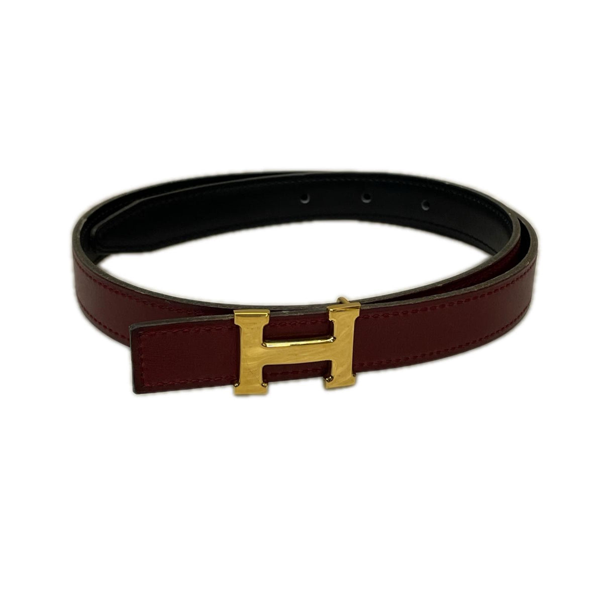 HERMES コンスタンスH リバーシブルレザーベルト