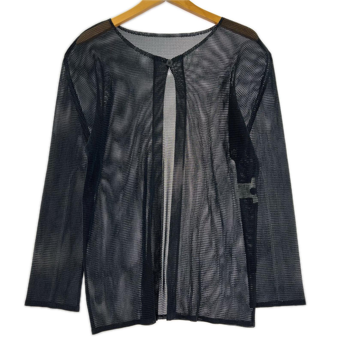 カーディガン メッシュカーディガン Size3 BLK 3 ブラック