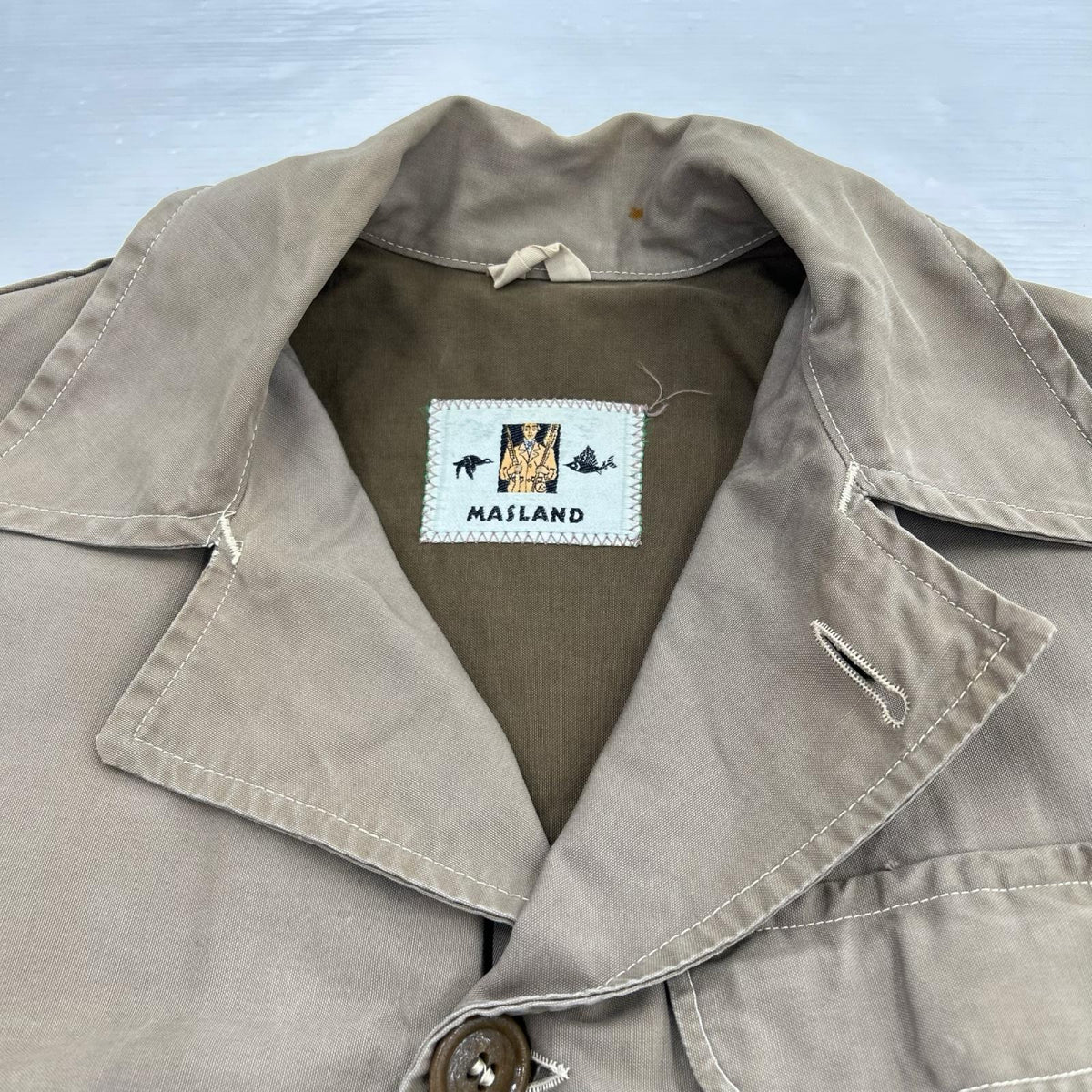 ジャケット 50s MASLAND ハンティングジャケット ベージュ